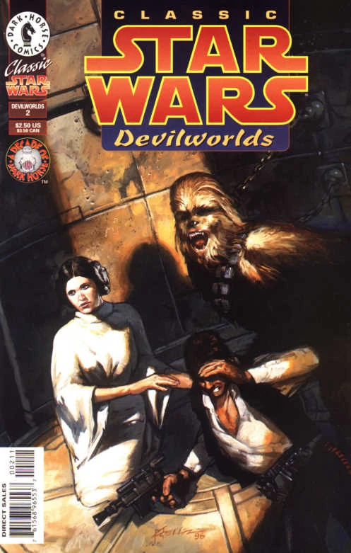 Обложка выпуска #1 Classic Star Wars: Devilworlds 2, 18 сен 1996.