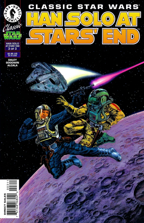 Обложка комикса Classic Star Wars: Han Solo at Stars' End.