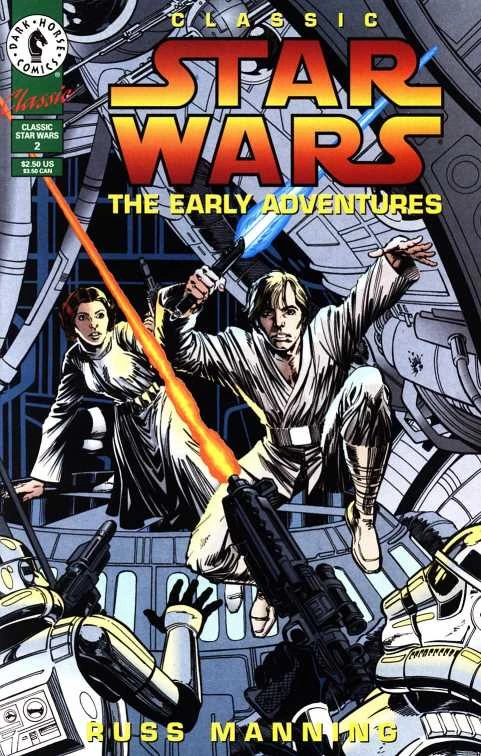 Обложка выпуска #2 Classic Star Wars: The Early Adventures 2, 13 сен 1994.