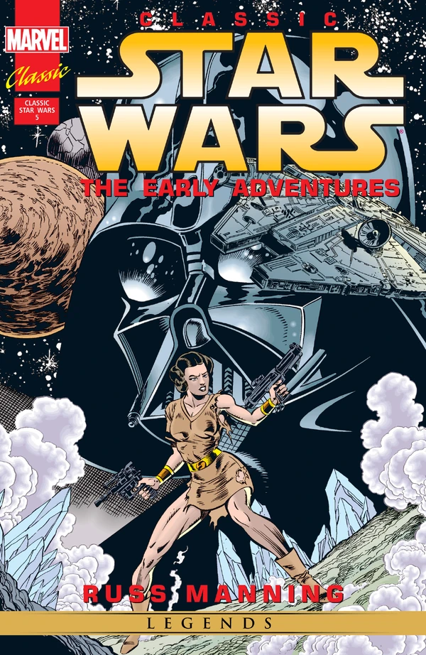 Обложка выпуска #5 Classic Star Wars: The Early Adventures 5, 13 дек 1994.