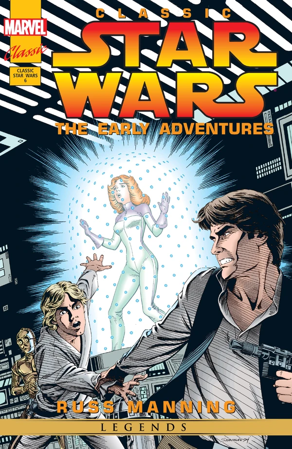 Обложка выпуска #6 Classic Star Wars: The Early Adventures 6, 3 янв 1995.