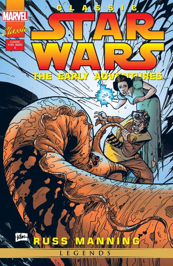 Обложка выпуска #8 Classic Star Wars: The Early Adventures 8, 14 мар 1995.