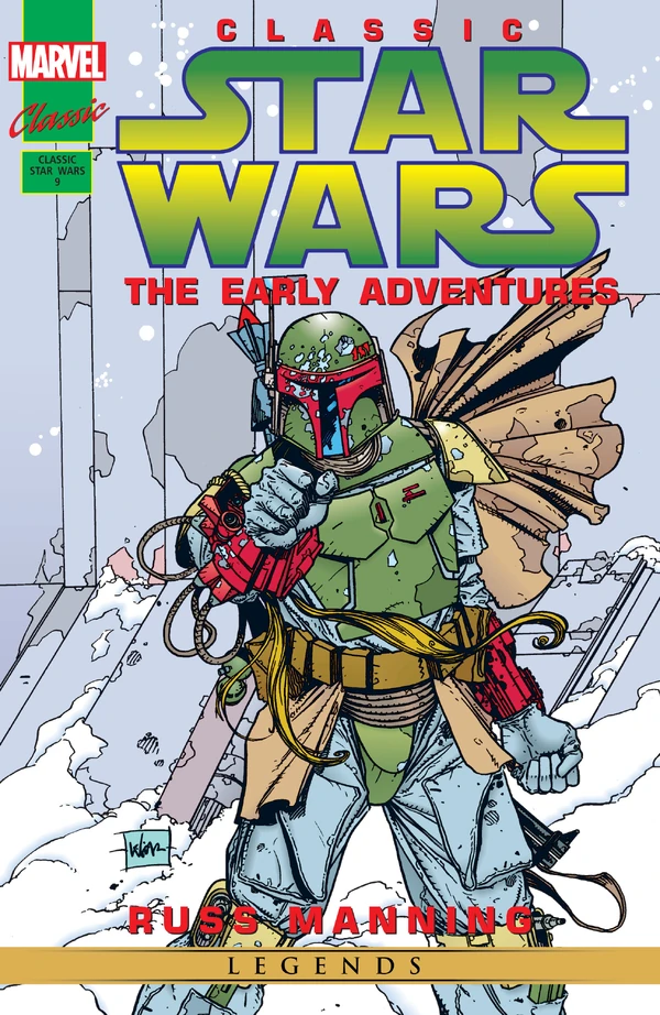 Обложка выпуска #9 Classic Star Wars: The Early Adventures 9, 11 апр 1995.