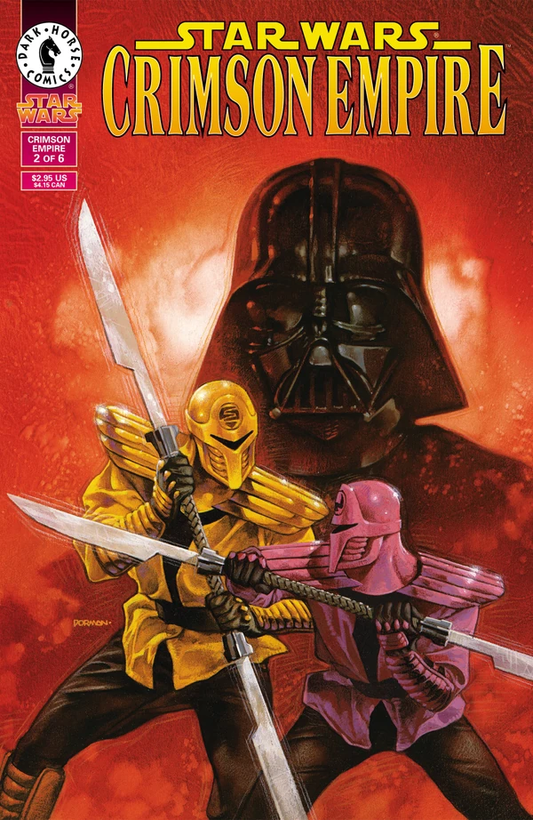 Обложка выпуска #2 Crimson Empire 2, 28 янв 1998.