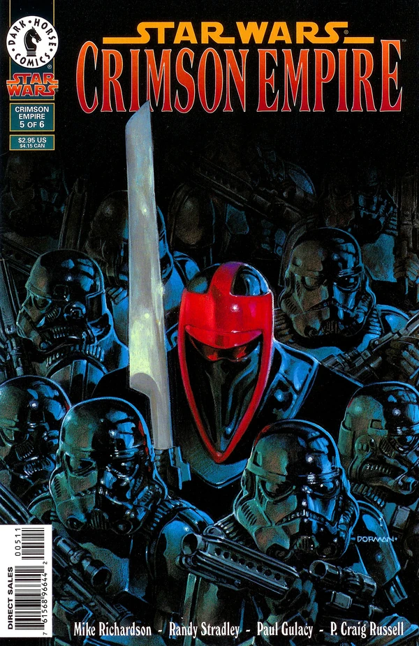 Обложка выпуска #5 Crimson Empire 5, 15 апр 1998.