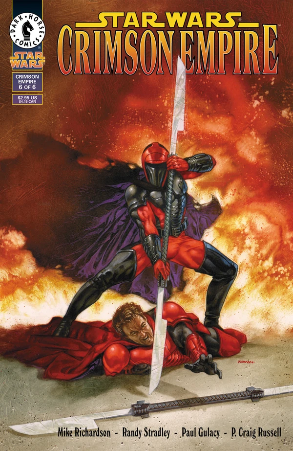 Обложка выпуска #6 Crimson Empire 6, 20 май 1998.