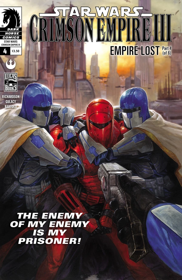 Обложка выпуска #3 Crimson Empire III: Empire Lost 4, 8 фев 2012.