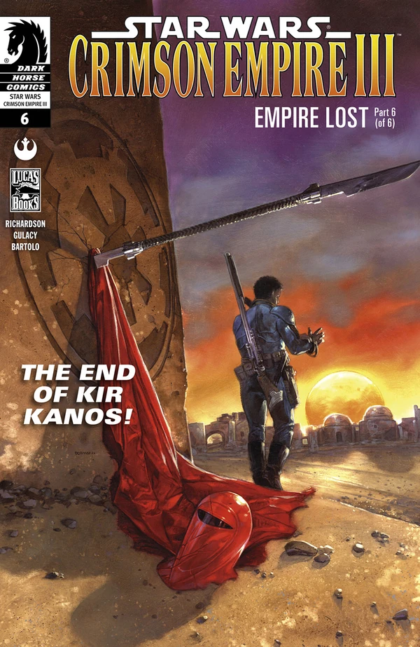 Обложка выпуска #6 Crimson Empire III: Empire Lost 6, 25 апр 2012.
