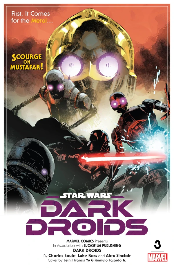 Обложка выпуска #3 Dark Droids 3, 11 окт 2023.