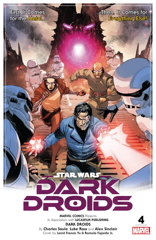 Обложка выпуска #4 Dark Droids 4, 15 ноя 2023.