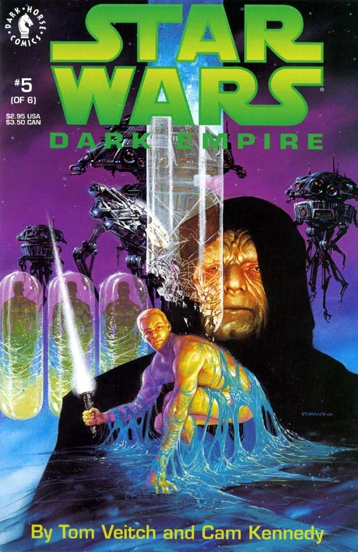 Обложка выпуска #5 Dark Empire 5, 18 авг 1992.