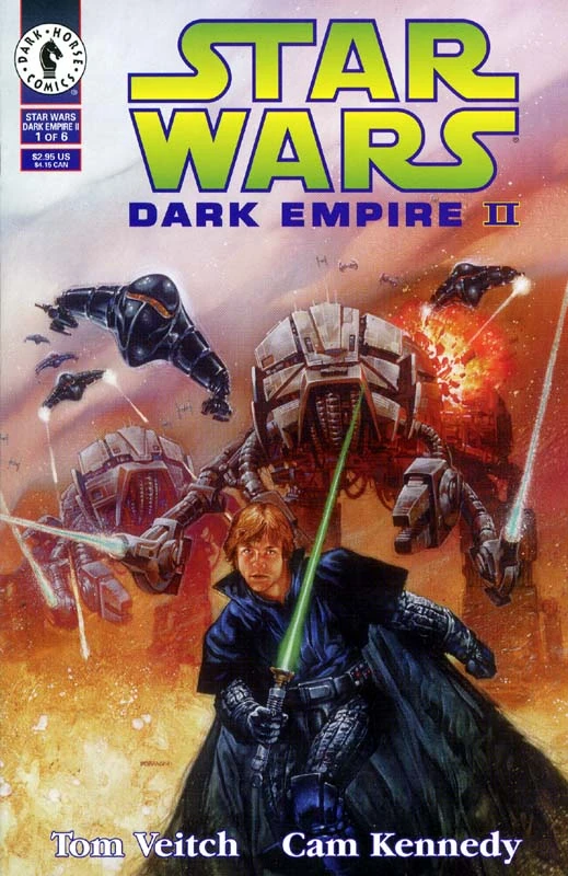 Обложка выпуска #1 Dark Empire II 1, 20 дек 1994.