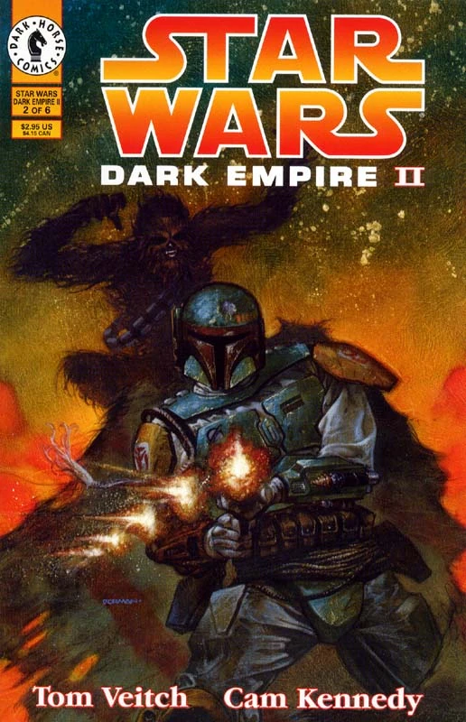Обложка выпуска #2 Dark Empire II 2, 24 янв 1995.