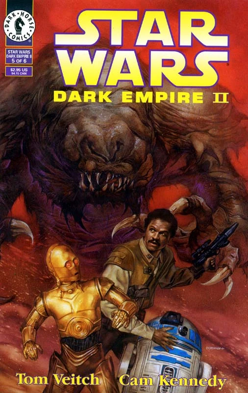 Обложка выпуска #5 Dark Empire II 5, 18 апр 1995.