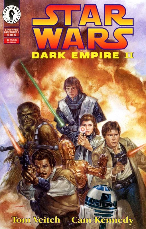 Обложка выпуска #6 Dark Empire II 6, 23 май 1995.