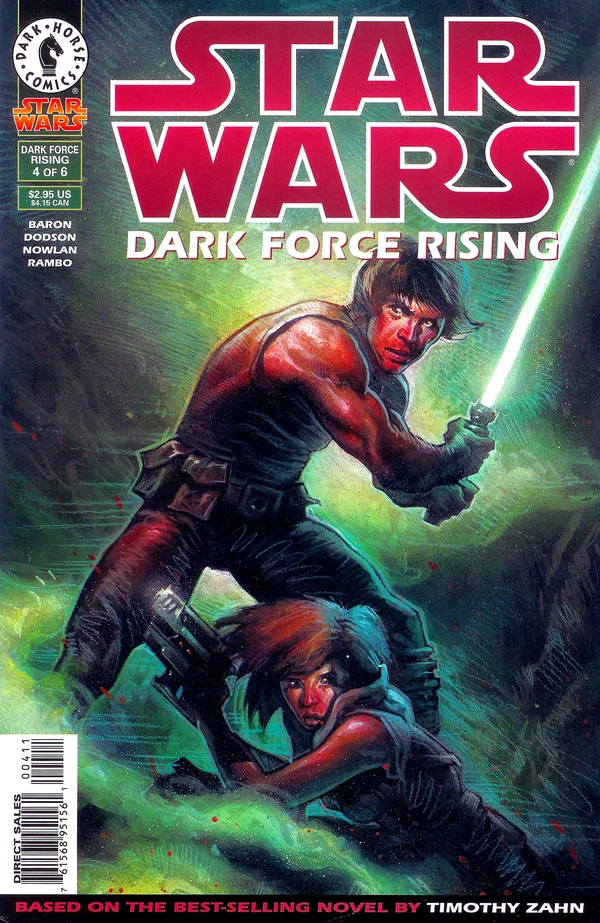 Обложка выпуска #4 Dark Force Rising 4, 27 авг 1997.