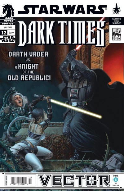 Обложка выпуска #12 Dark Times 12, 25 июн 2008.