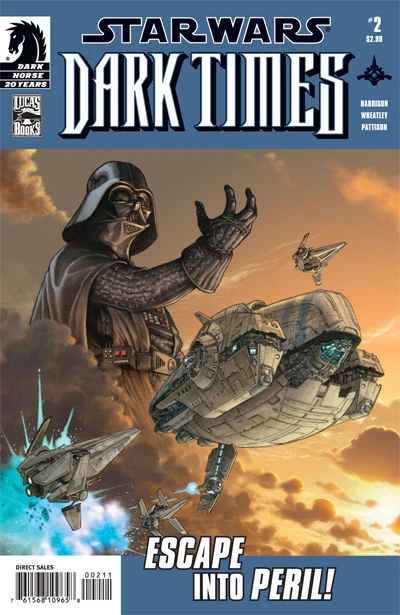 Обложка выпуска #2 Dark Times 2, 24 янв 2007.