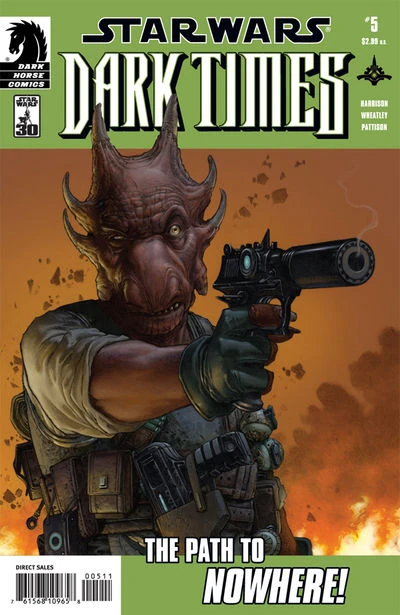 Обложка выпуска #5 Dark Times 5, 10 окт 2007.