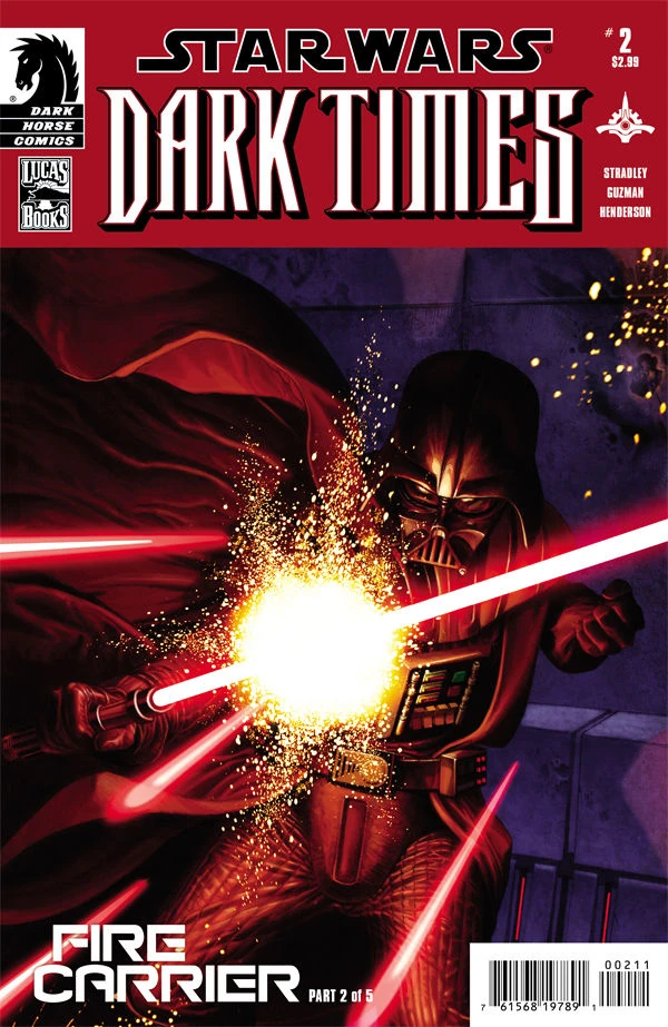 Обложка выпуска #24 Dark Times—Fire Carrier 2, 6 мар 2013.