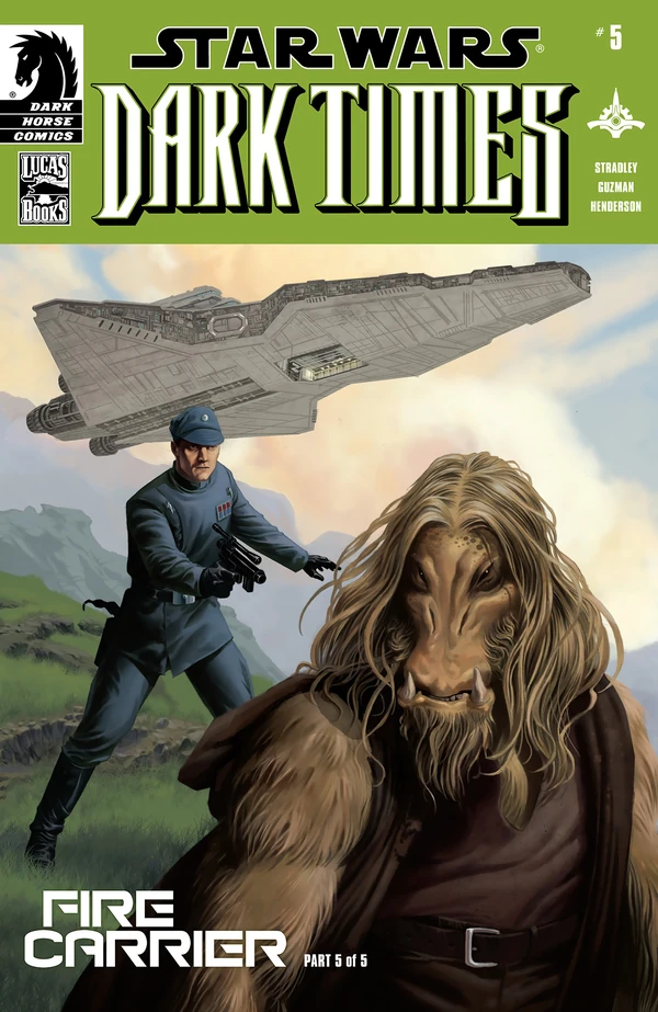 Обложка выпуска #27 Dark Times—Fire Carrier 5, 5 июн 2013.