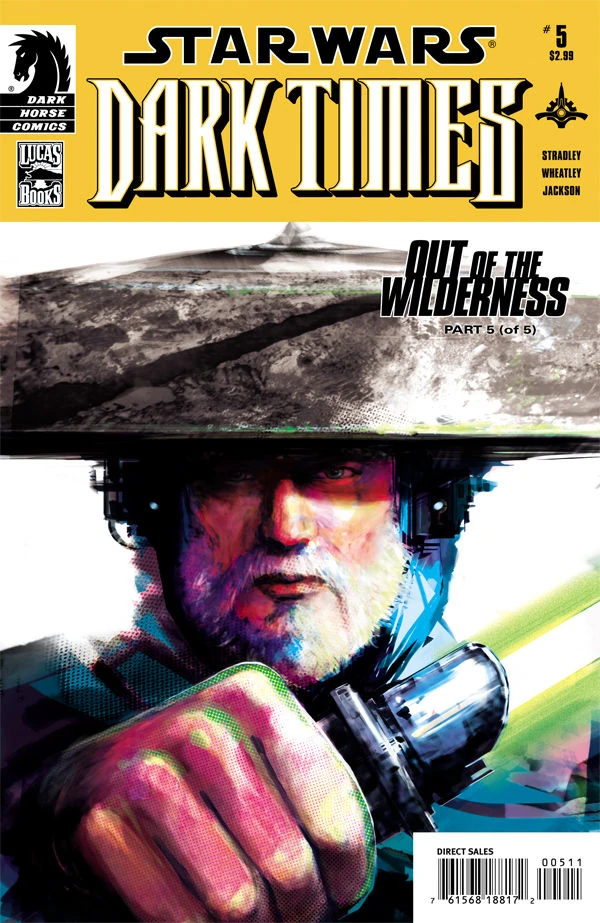 Обложка выпуска #22 Dark Times—Out of the Wilderness 5, 25 апр 2012.