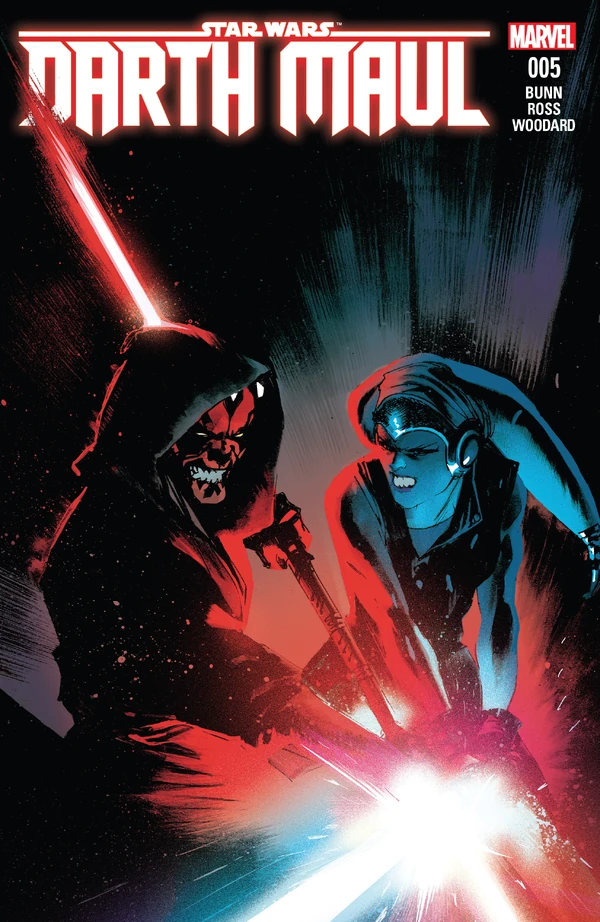 Обложка выпуска #5 Darth Maul 5, 19 июл 2017.
