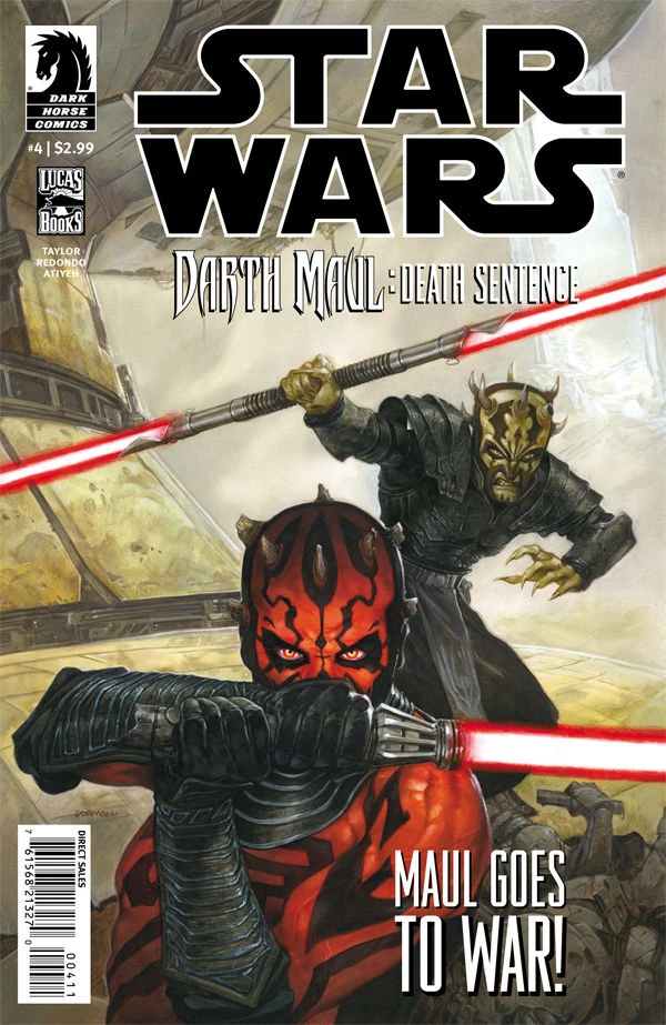 Обложка выпуска #4 Darth Maul — Death Sentence 4, 31 окт 2012.
