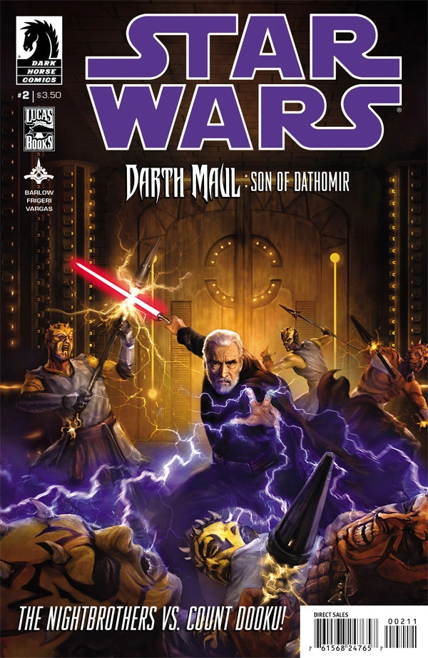 Обложка выпуска #2 Darth Maul — Son of Dathomir 2, 18 июн 2014.