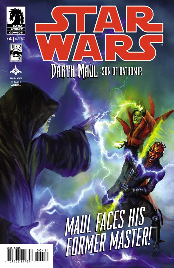 Обложка выпуска #4 Darth Maul — Son of Dathomir 4, 20 авг 2014.