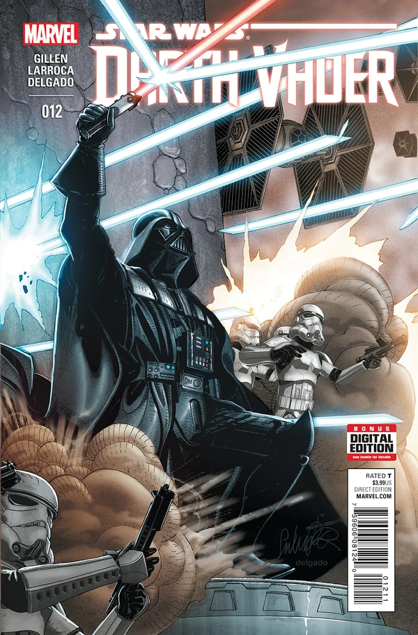 Обложка выпуска #12 Darth Vader 12, 11 ноя 2015.