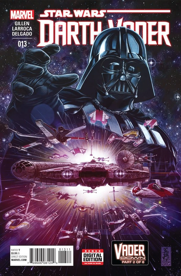 Обложка выпуска #13 Darth Vader 13, 25 ноя 2015.