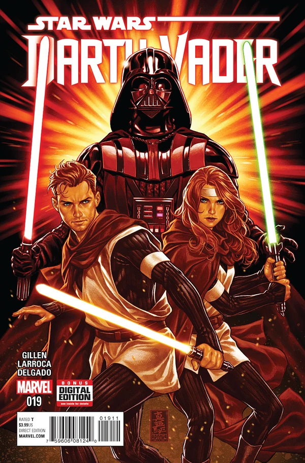 Обложка выпуска #19 Darth Vader 19, 13 апр 2016.