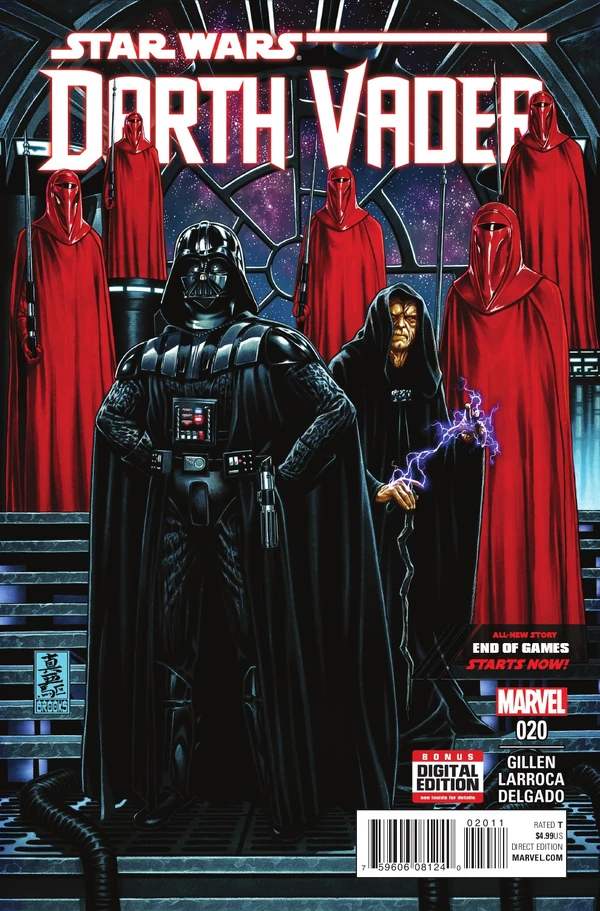 Обложка выпуска #20 Darth Vader 20, 11 май 2016.