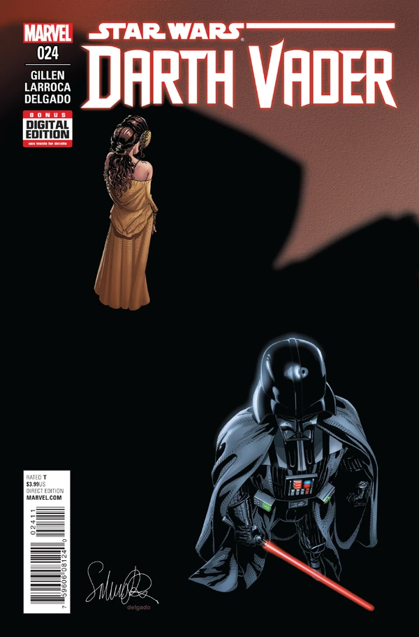 Обложка выпуска #24 Darth Vader 24, 10 авг 2016.