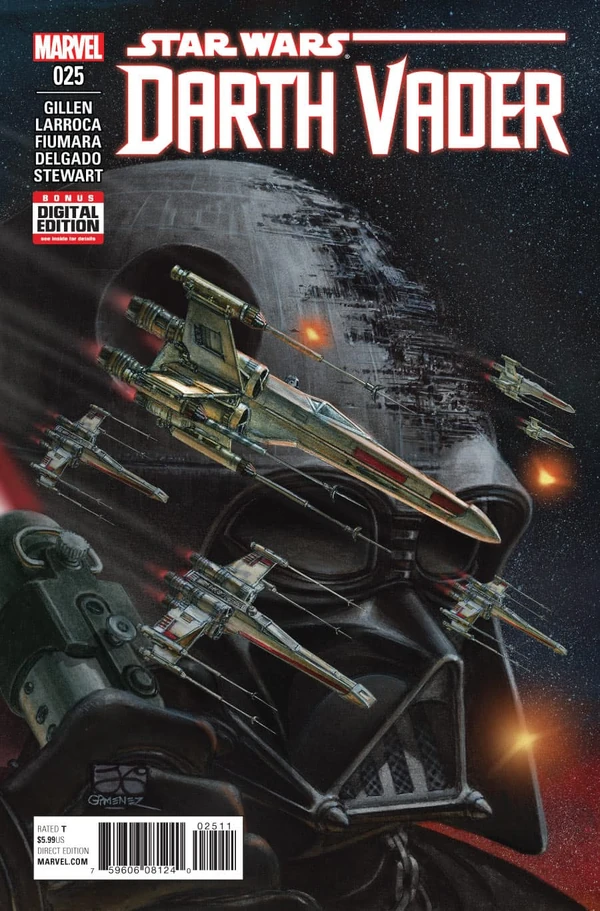 Обложка выпуска #25 Darth Vader 25, 12 окт 2016.