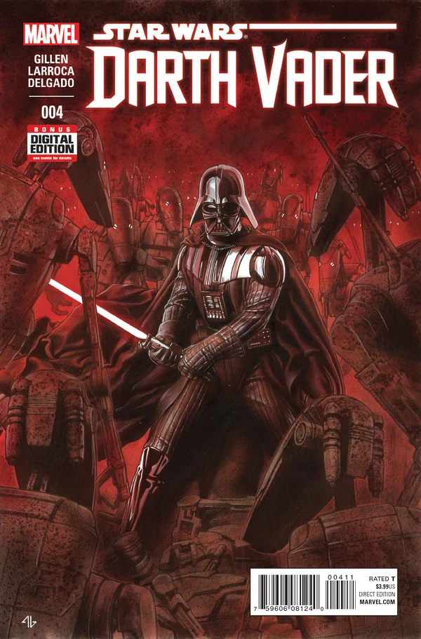 Обложка выпуска #4 Darth Vader 4, 8 апр 2015.