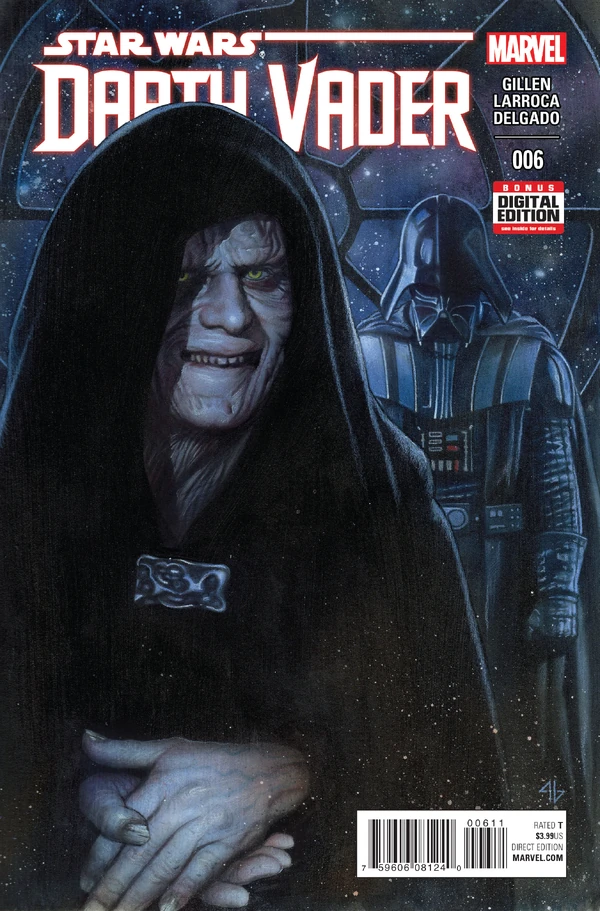 Обложка выпуска #6 Darth Vader 6, 3 июн 2015.