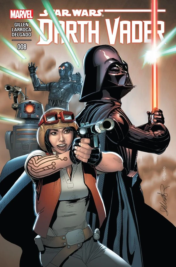 Обложка выпуска #8 Darth Vader 8, 5 авг 2015.