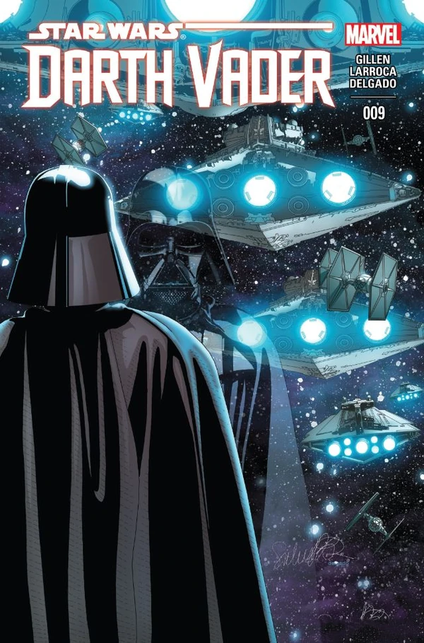 Обложка выпуска #9 Darth Vader 9, 9 сен 2015.