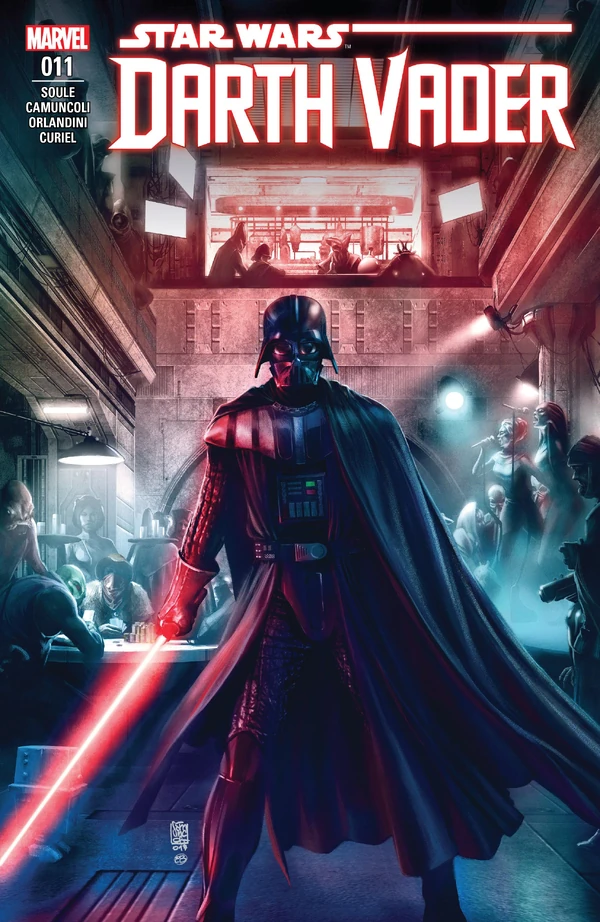 Обложка выпуска #11 Darth Vader 11, 14 фев 2018.