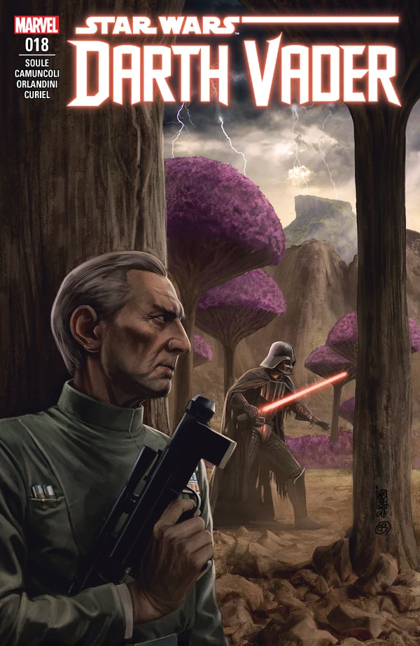 Обложка выпуска #18 Darth Vader 18, 11 июл 2018.