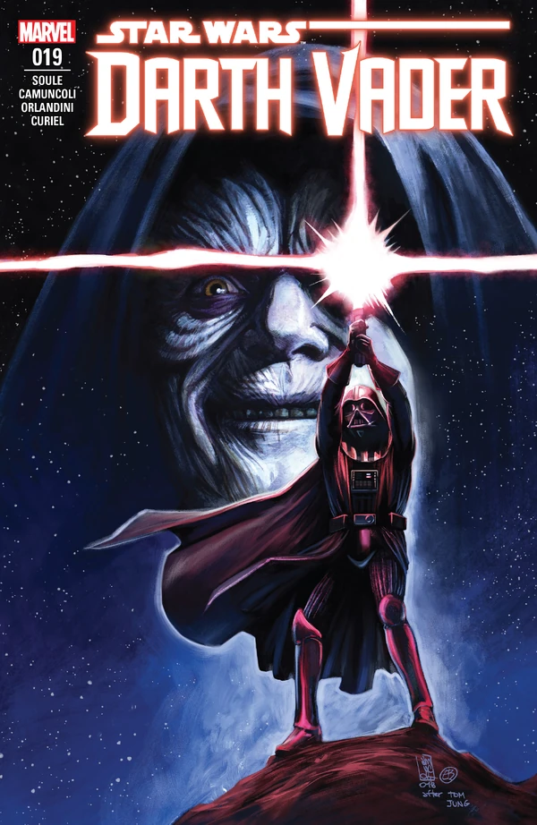 Обложка выпуска #19 Darth Vader 19, 8 авг 2018.