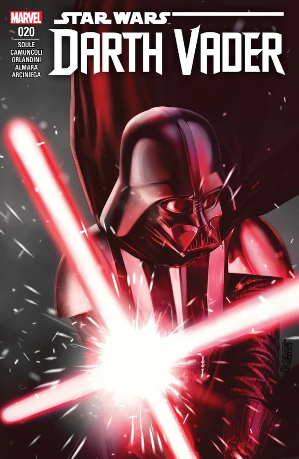 Обложка выпуска #20 Darth Vader 20, 22 авг 2018.