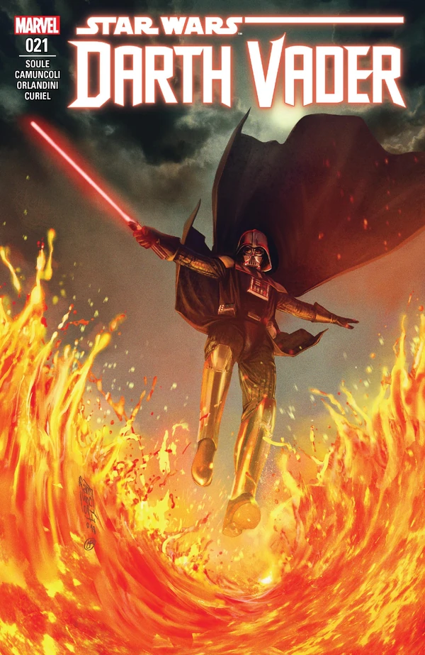 Обложка выпуска #21 Darth Vader 21, 12 сен 2018.