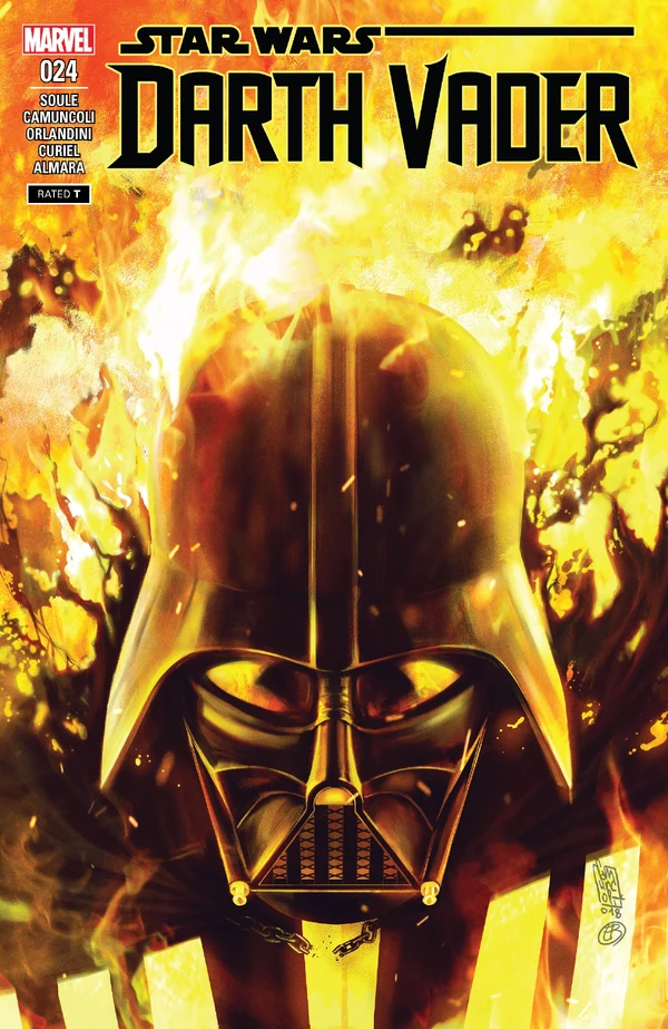Обложка выпуска #24 Darth Vader 24, 28 ноя 2018.