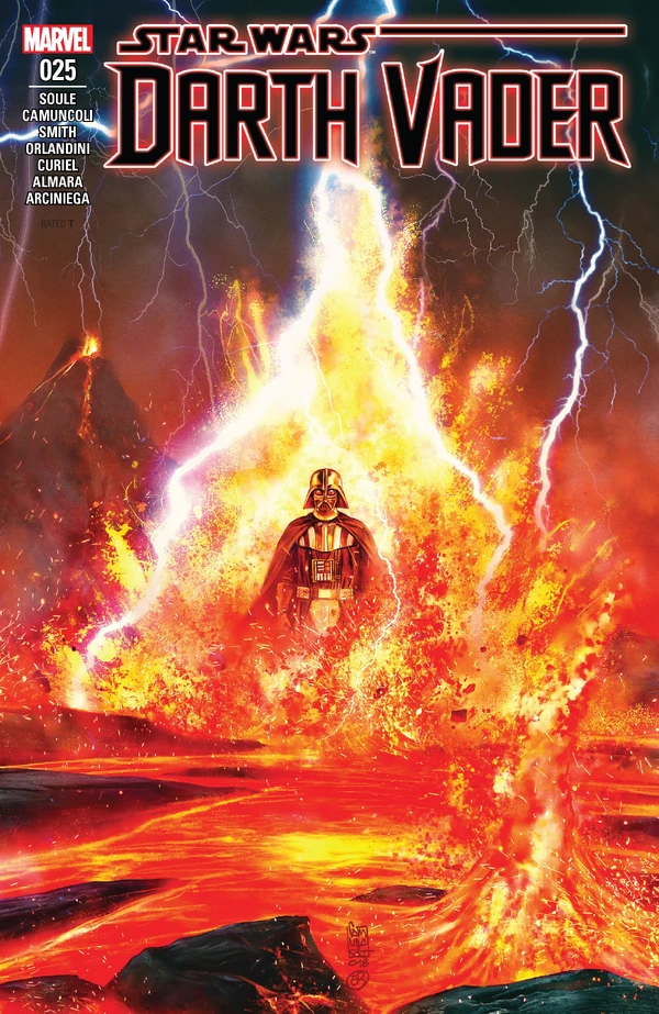 Обложка выпуска #25 Darth Vader 25, 19 дек 2018.