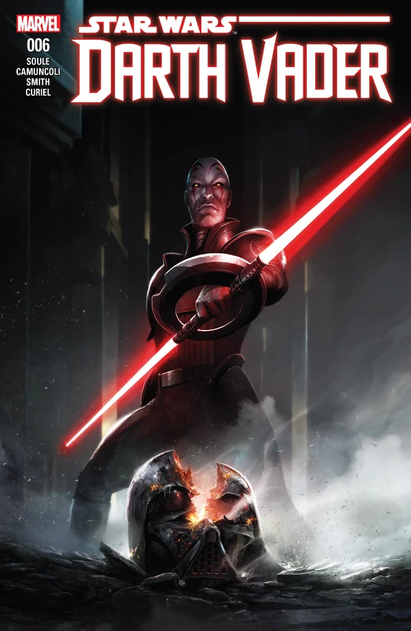 Обложка выпуска #6 Darth Vader 6, 4 окт 2017.