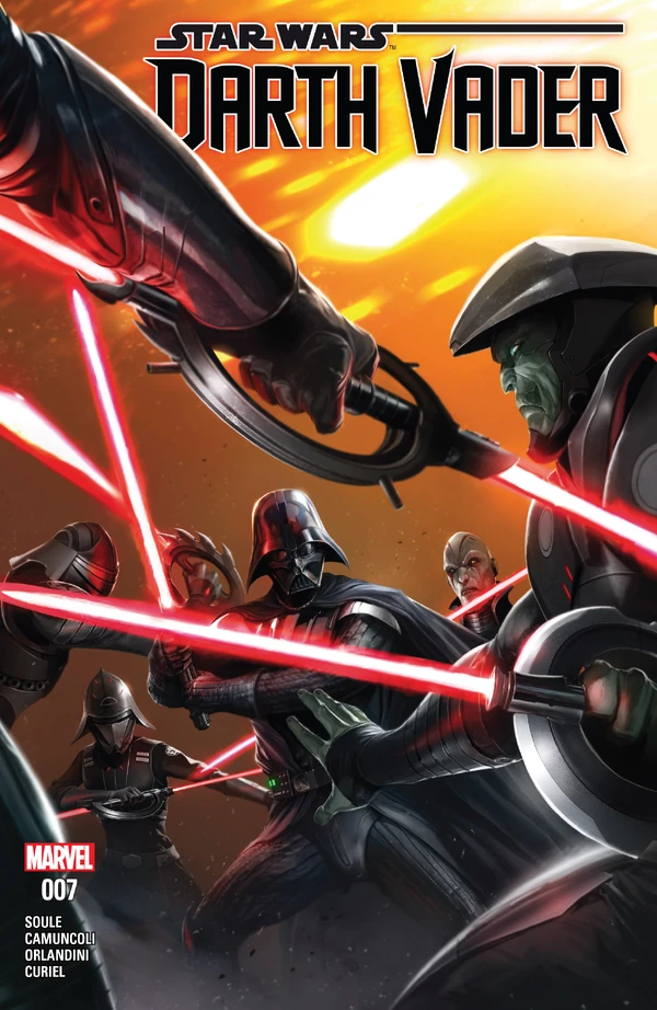 Обложка выпуска #7 Darth Vader 7, 1 ноя 2017.
