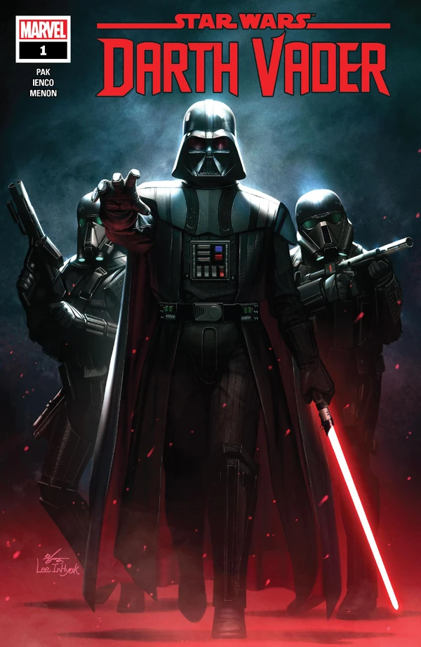 Обложка выпуска #1 Darth Vader 1, 5 фев 2020.
